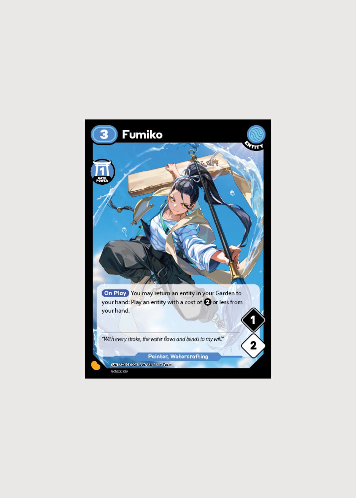 Fumiko AZK01-024, Uncommon, Gates Awakened