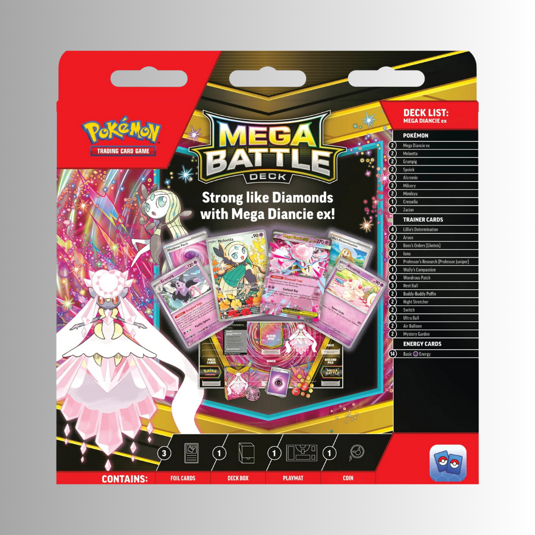 Mega Gengar ex / Mega Diancie ex Mega Battle Deck