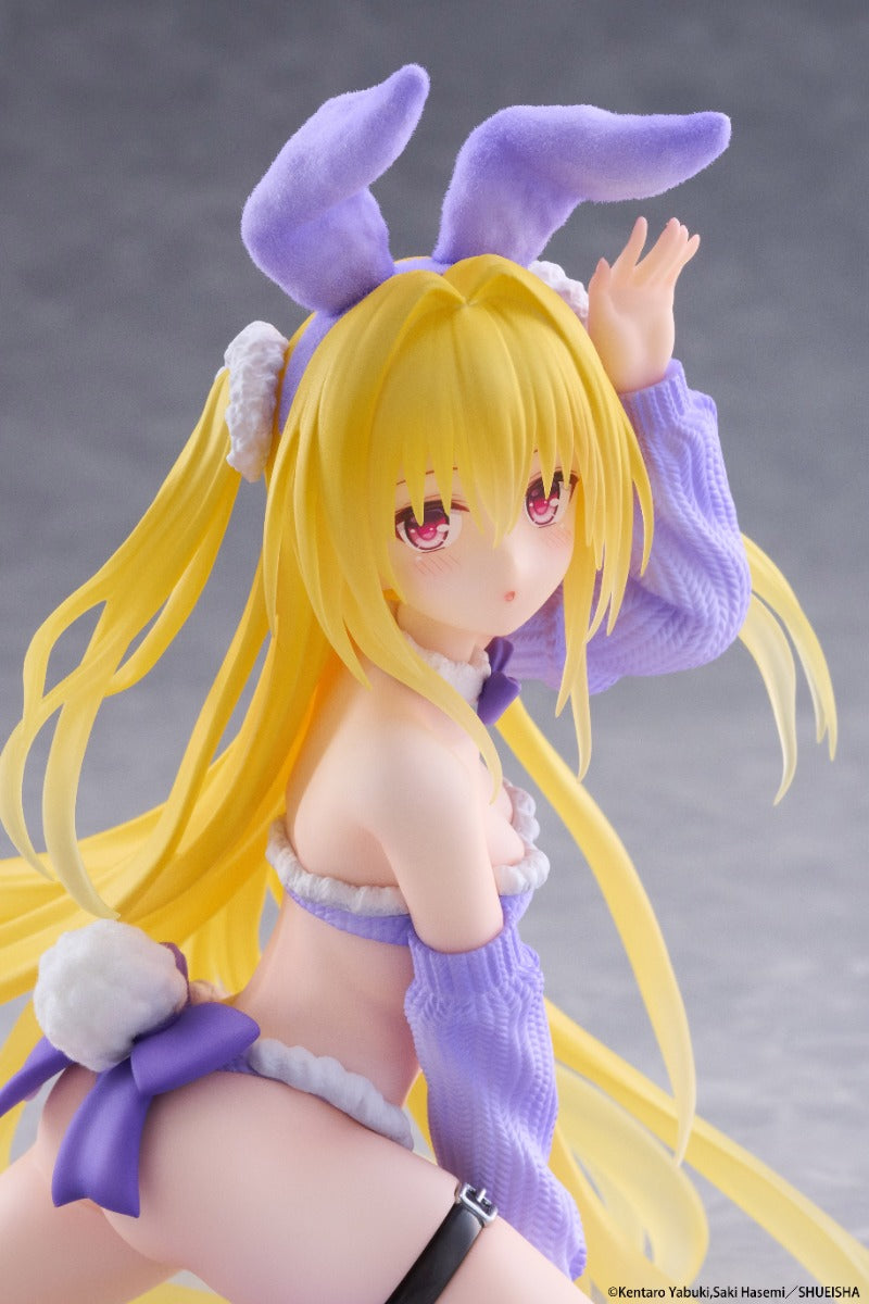 (Pre-Order) Taito: To Love-Ru Darkness - Golden Darkness Fluffy Bunny Ver. MOFLOCK Figure
