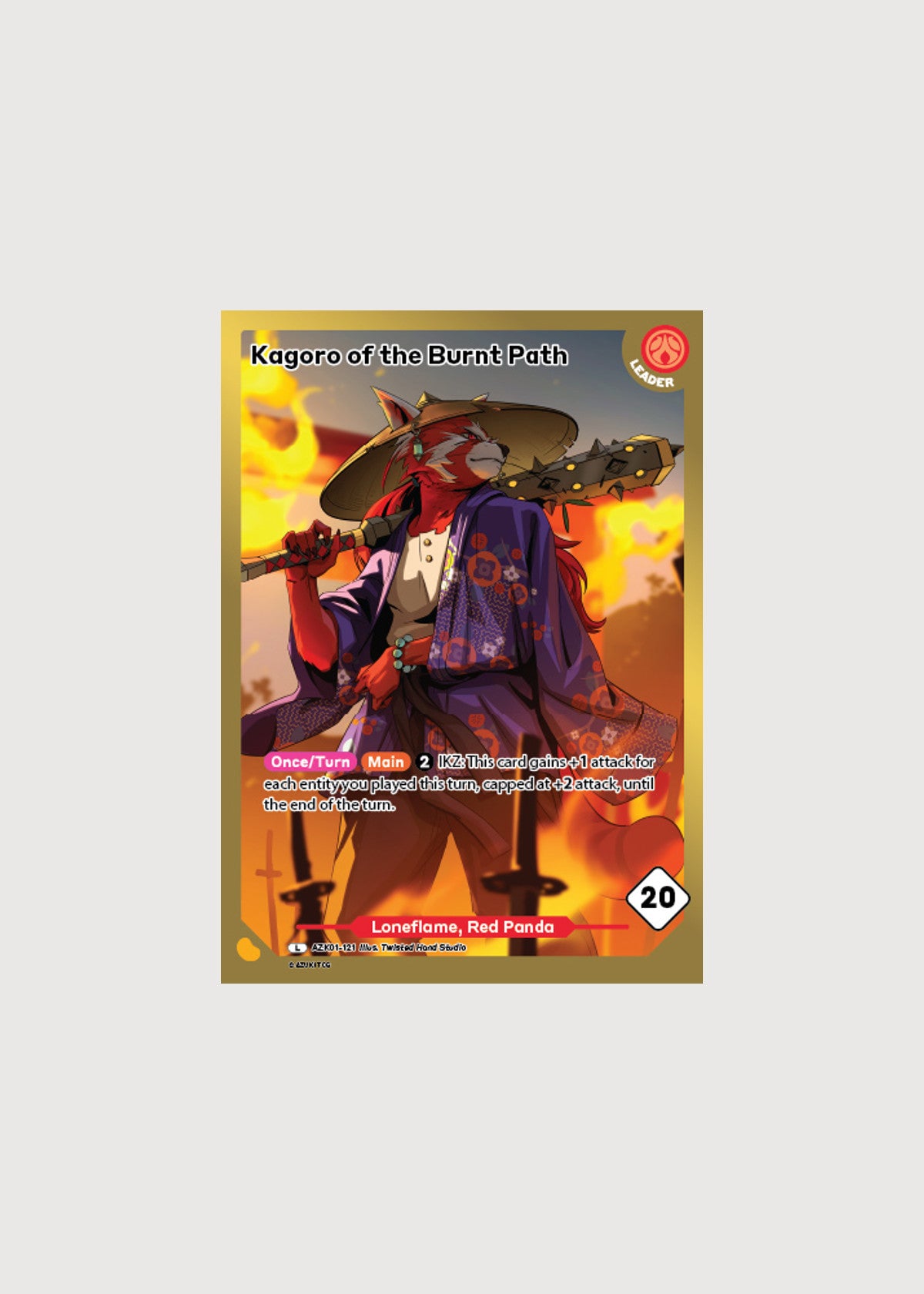 Kagoro of the Burnt Path AZK01-121, Leader, Gates Awakened