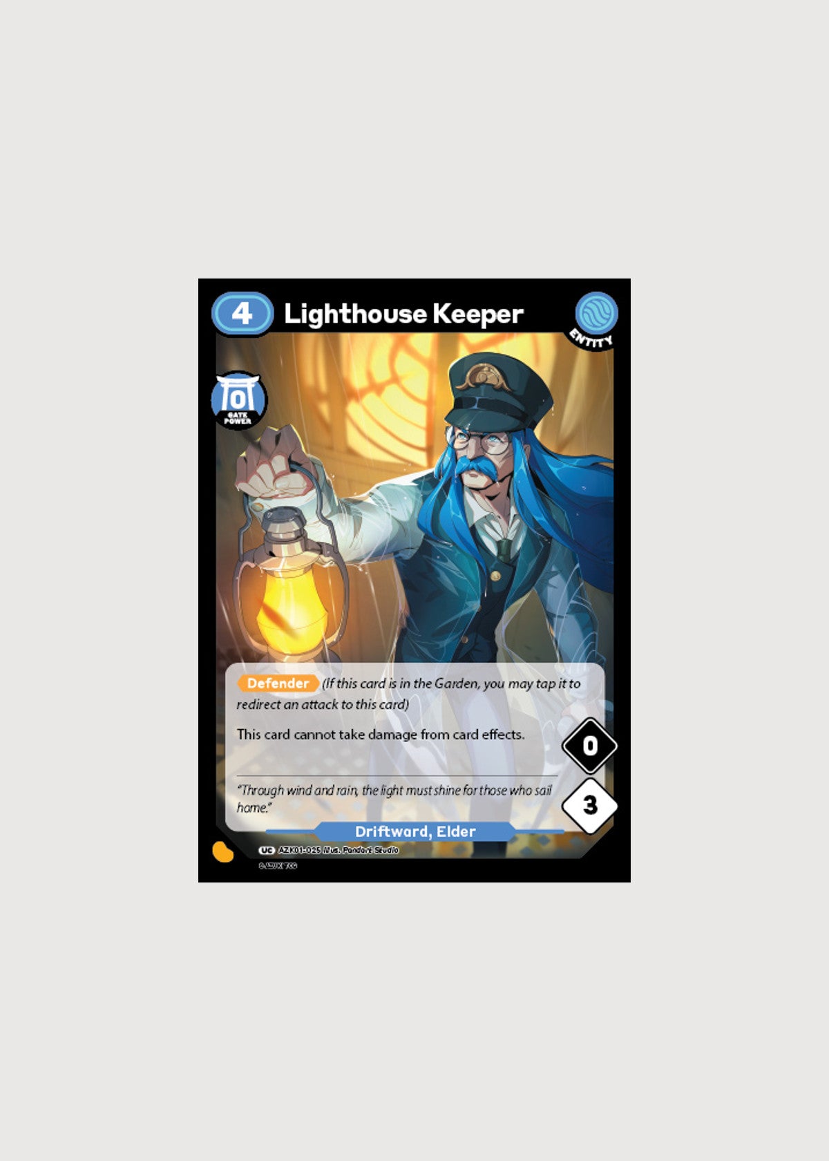 Lighthouse Keeper AZK01-025, Uncommon, Gates Awakened