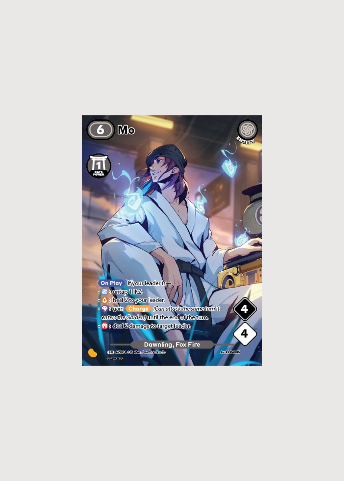 Mo AZK01-015, Super Rare, Gates Awakened