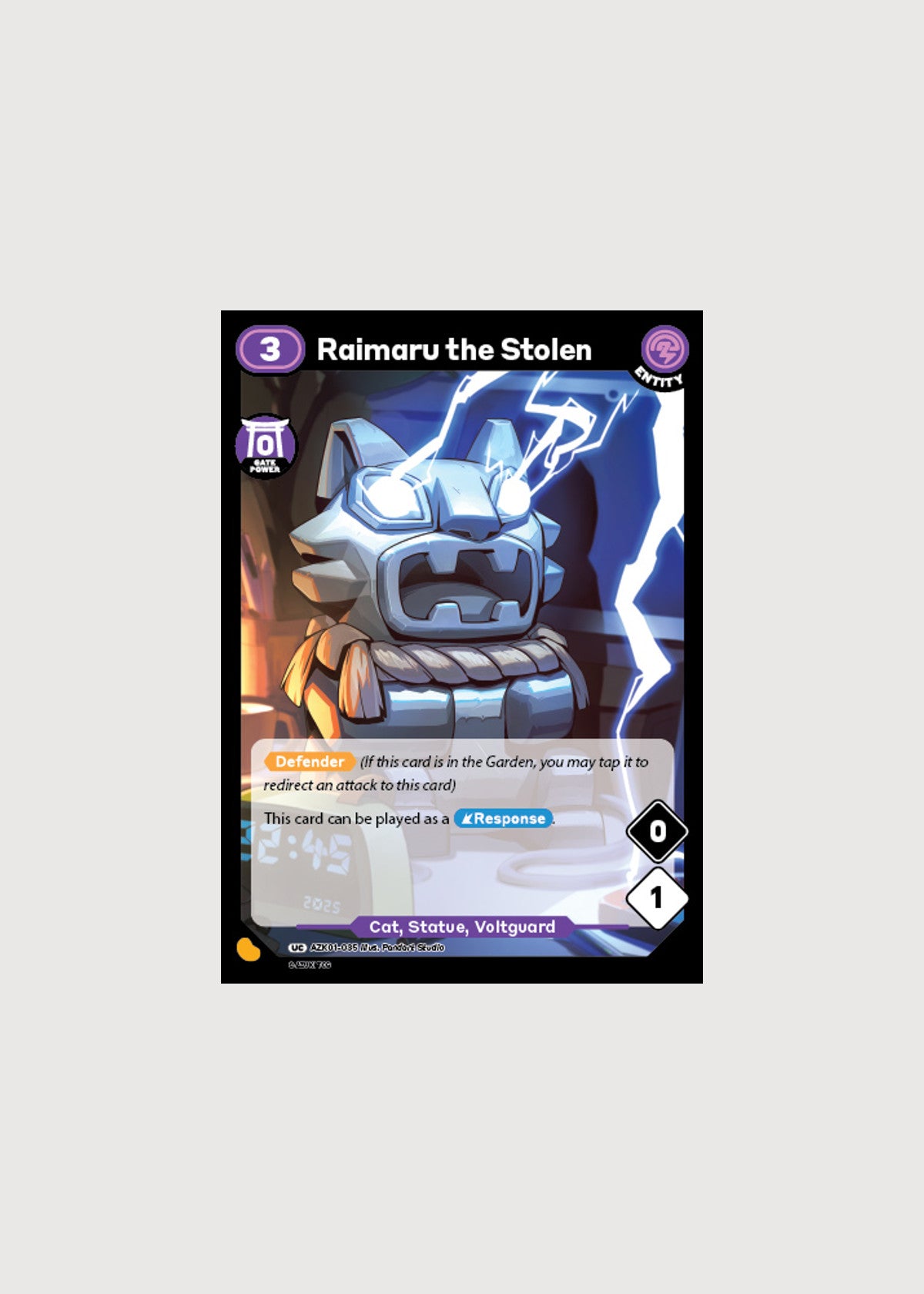 Raimaru the Stolen AZK01-035, Uncommon, Gates Awakened