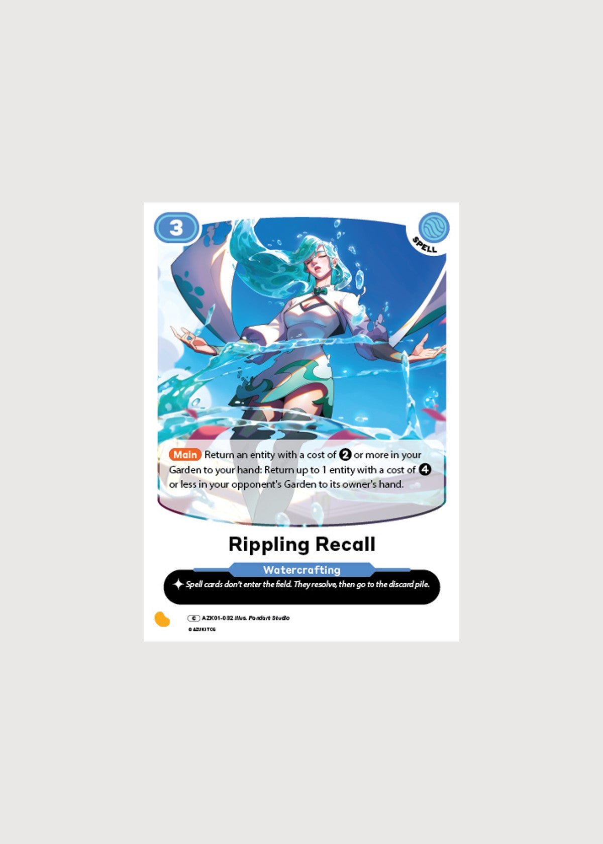 Rippling Recall AZK01-032, Common, Gates Awakened
