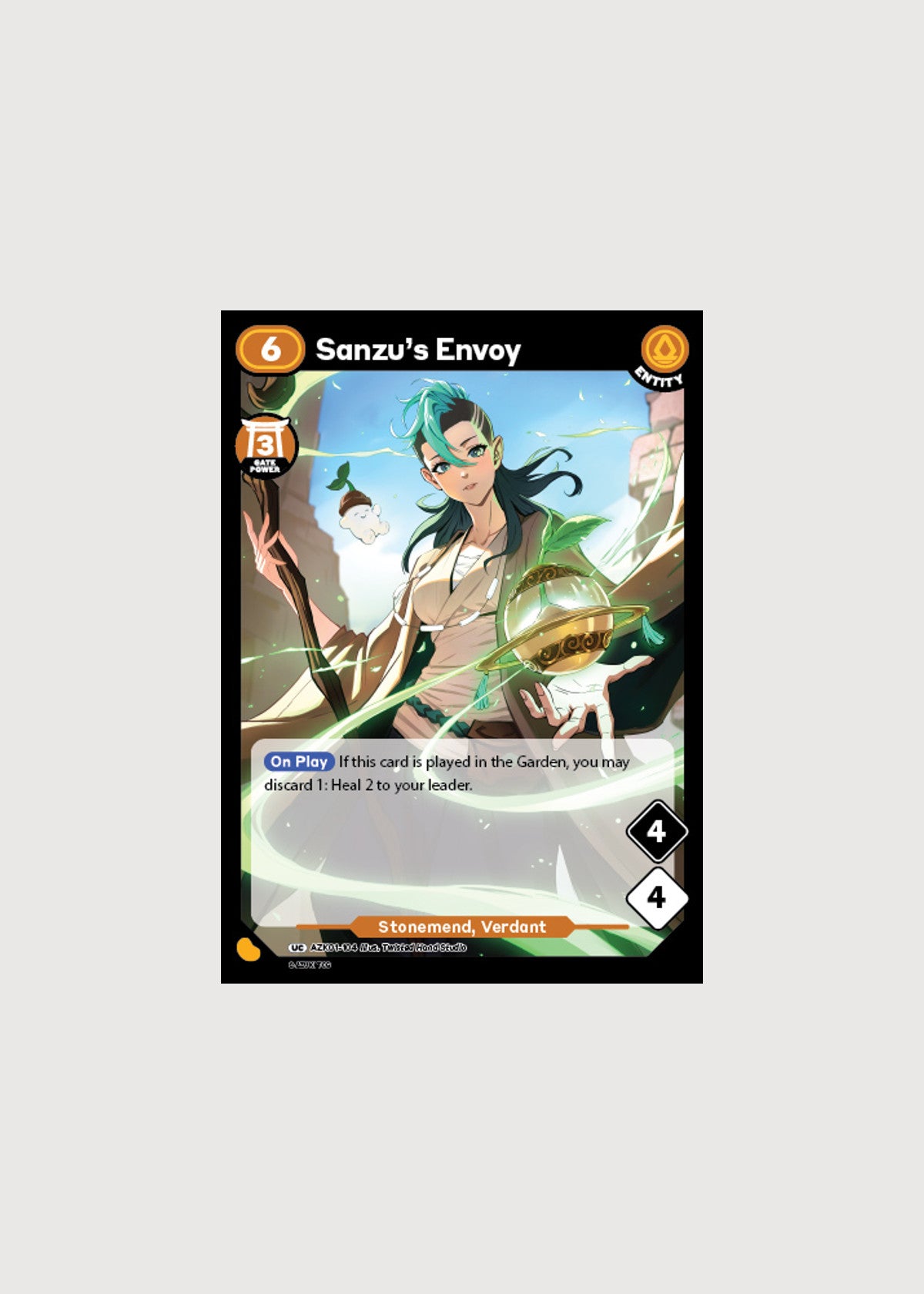 Sanzu's Envoy AZK01-104, Uncommon, Gates Awakened