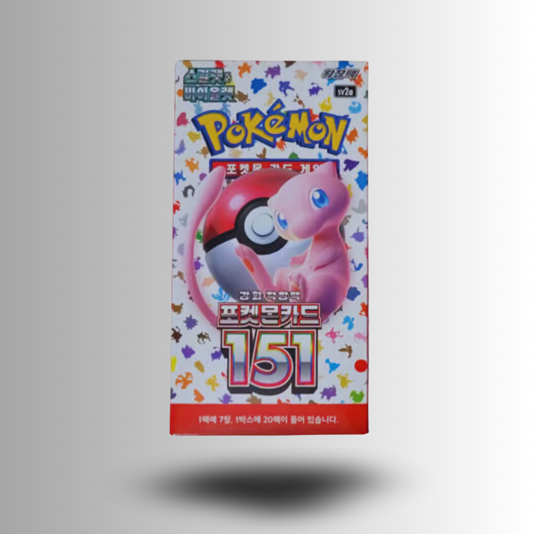 Pokémon 151 Booster Box (Korean) – Level Up Games