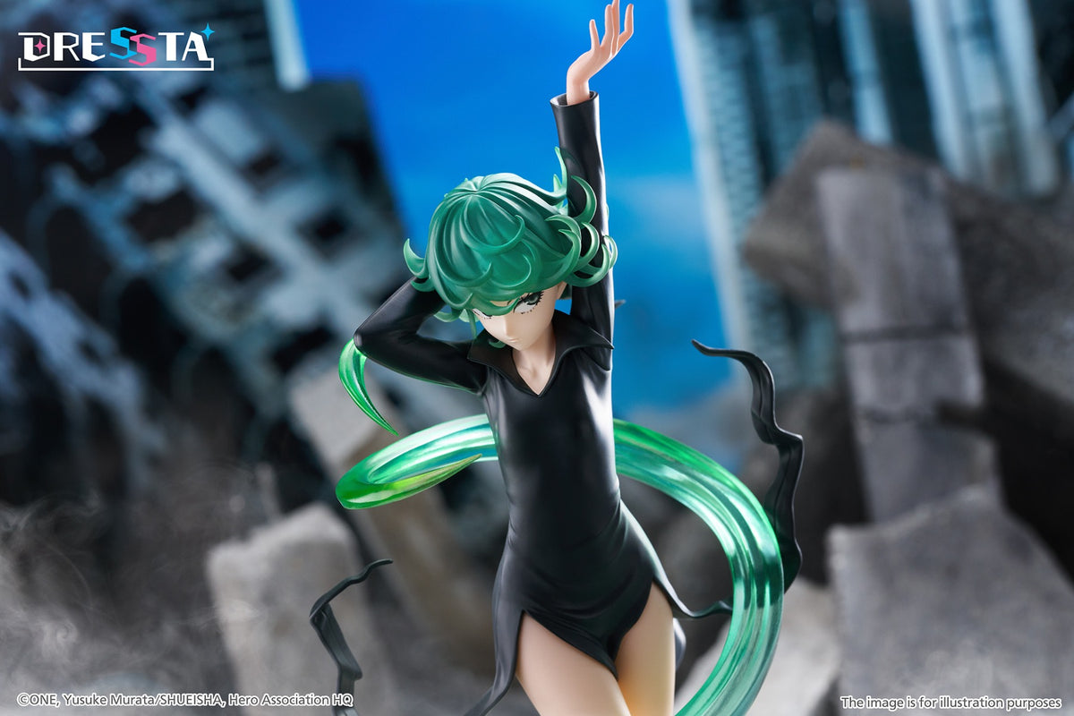 (Pre-Order) Taito: One-Punch Man - Terrible Tornado DRESSTA Statue Figure