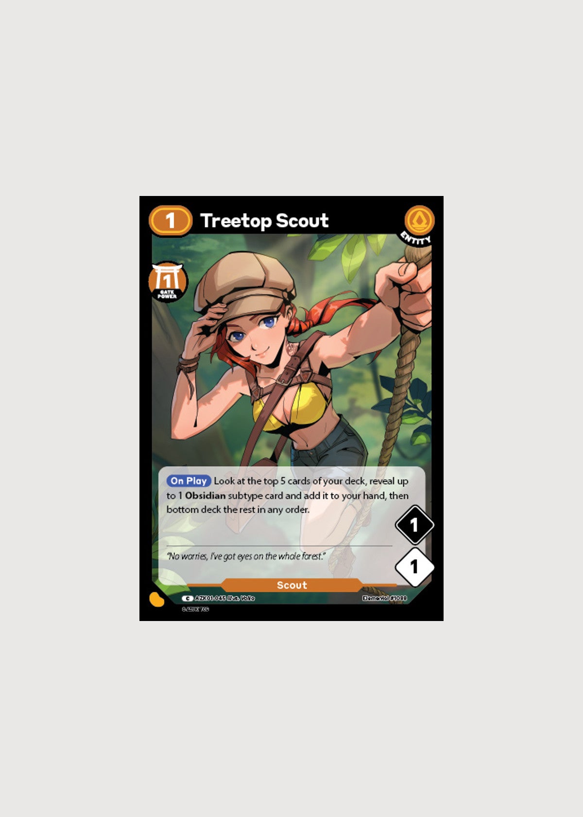 Treetop Scout AZK01-045, Common, Gates Awakened