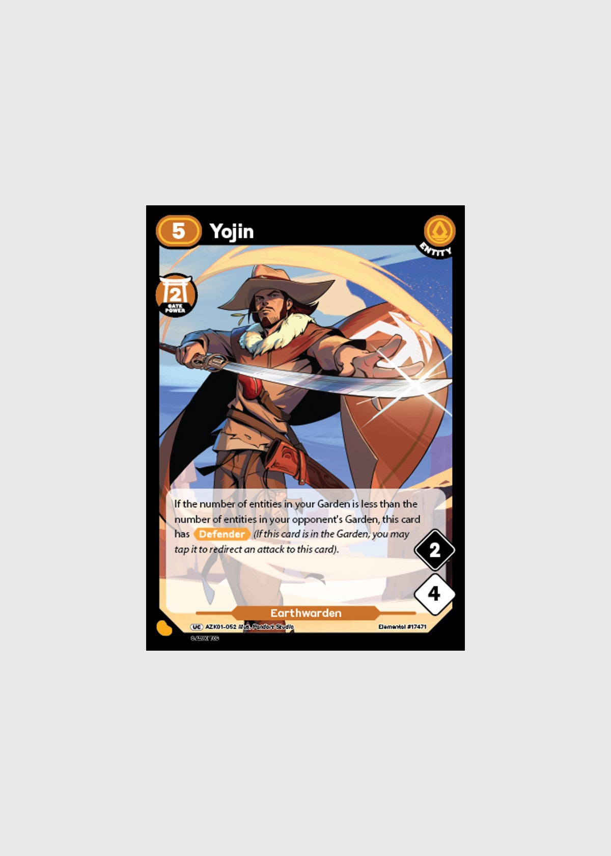 Yojin AZK01-052, Uncommon, Gates Awakened