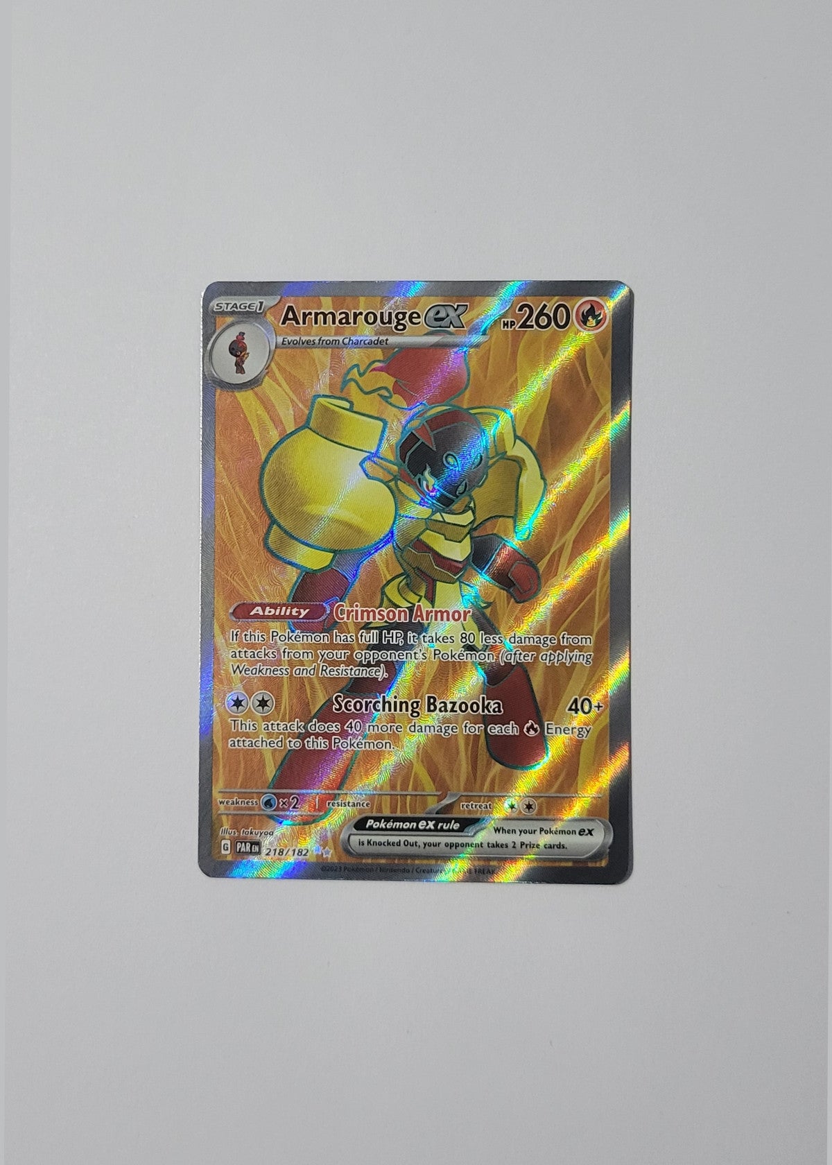 Armarouge ex 218/182 - Paradox Rift