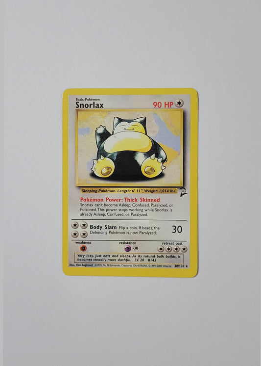 Snorlax 30/130 - Base Set 2