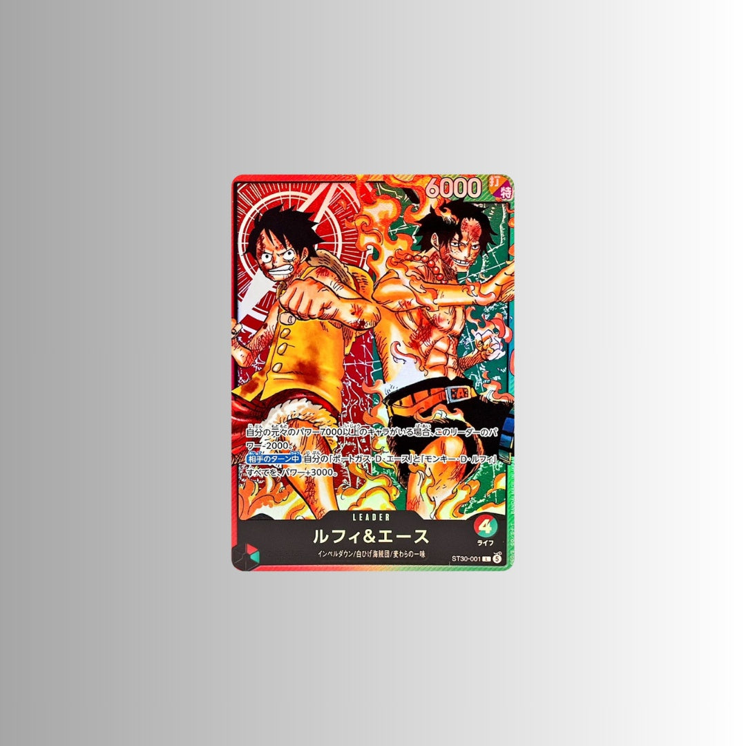 Luffy & Ace ST30-001 - Starter Deck EX: Luffy & Ace (Japanese)