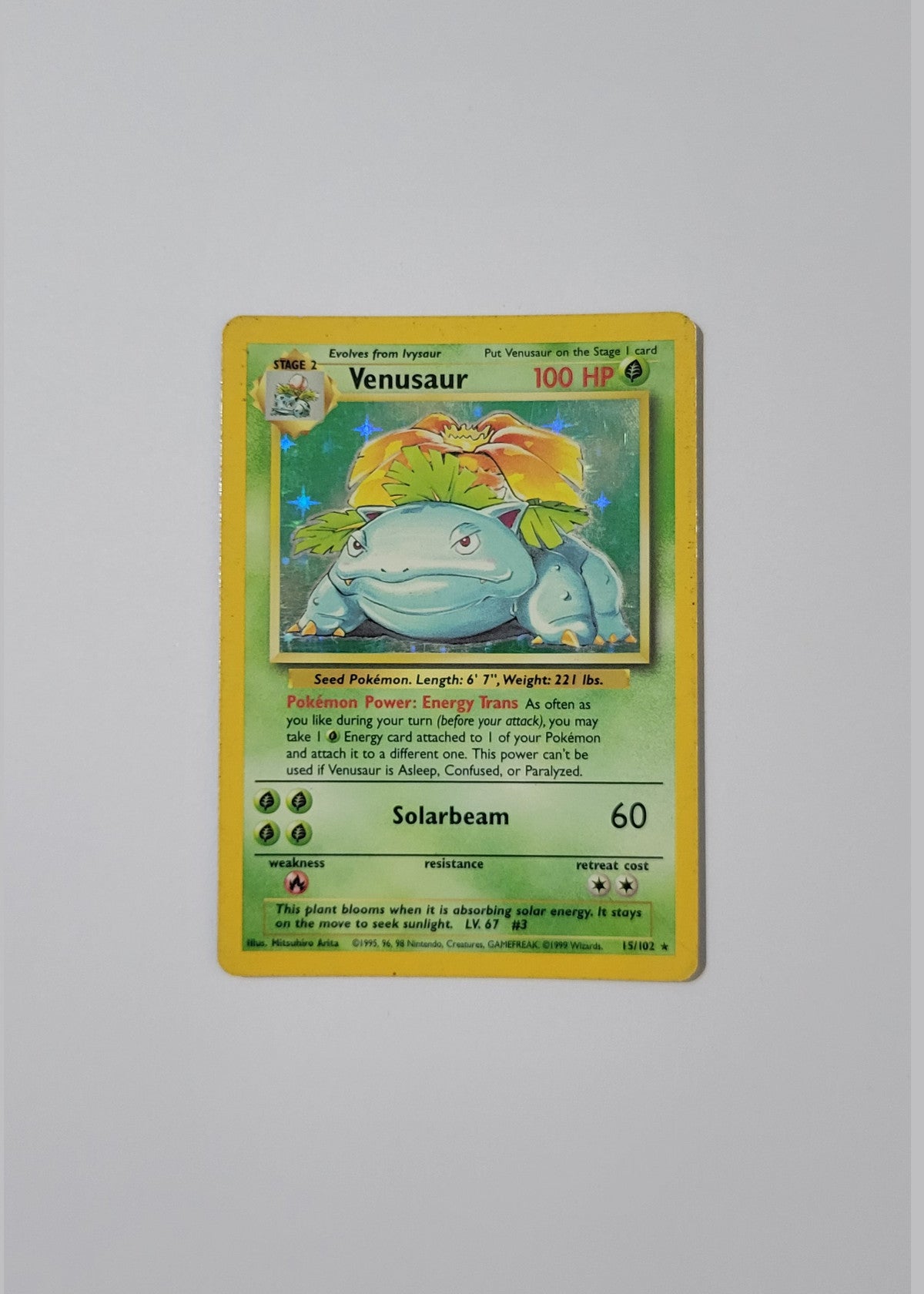 Venusaur 15/102 - Base Set