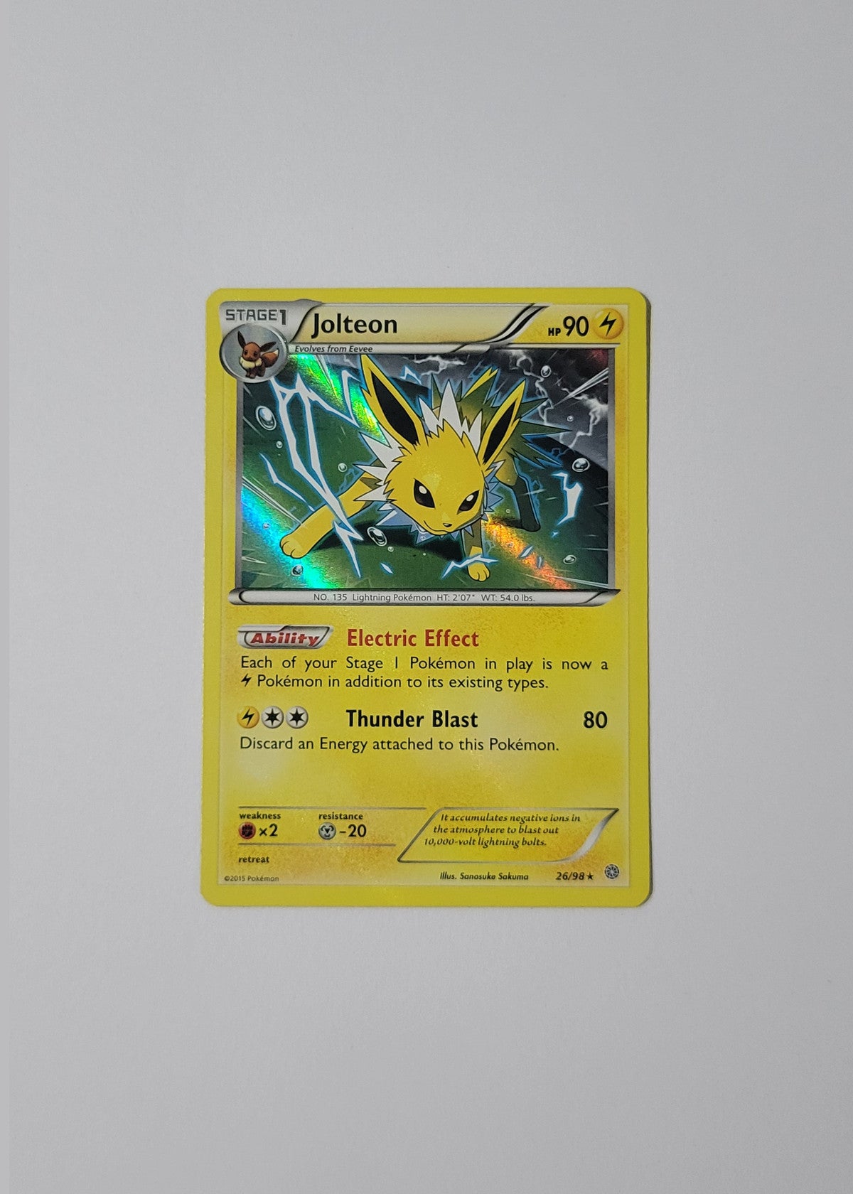 Jolteon 26/98 (Holo) - Ancient Origins