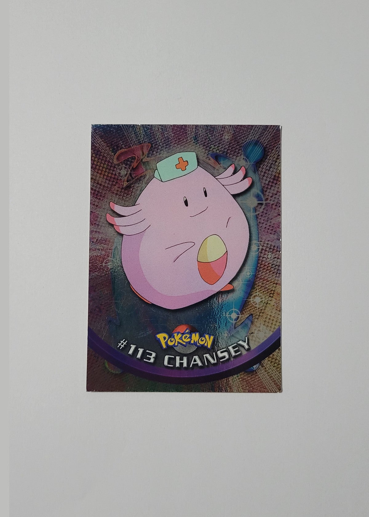 #113 Chansey (Foil) - Topps TV Animation Edition