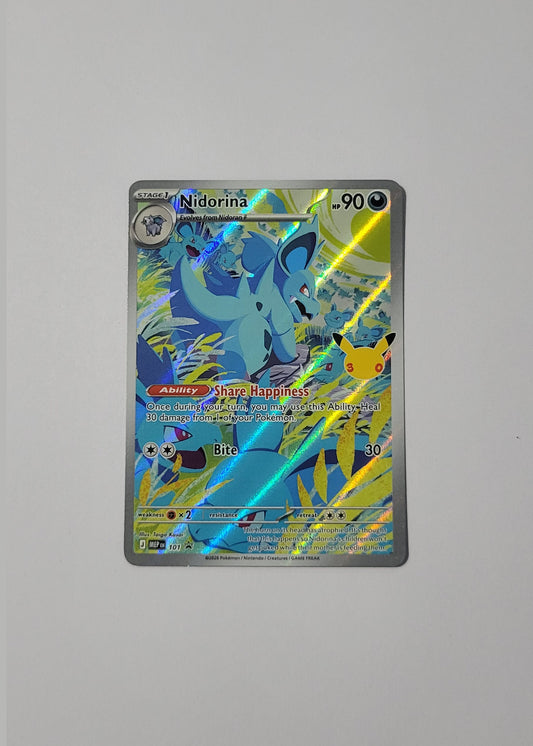 Nidorina MEP101 - Black Star Promo