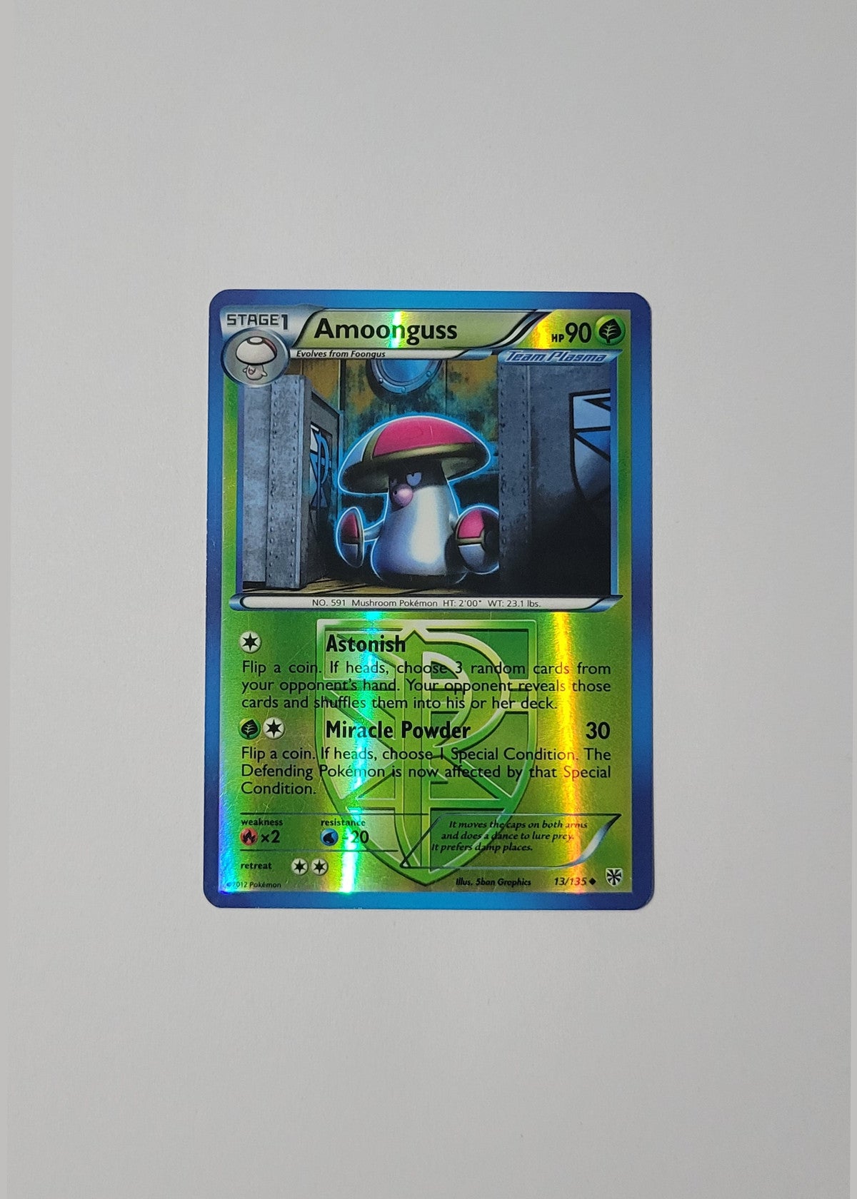 Amoonguss 13/135 - Plasma Storm