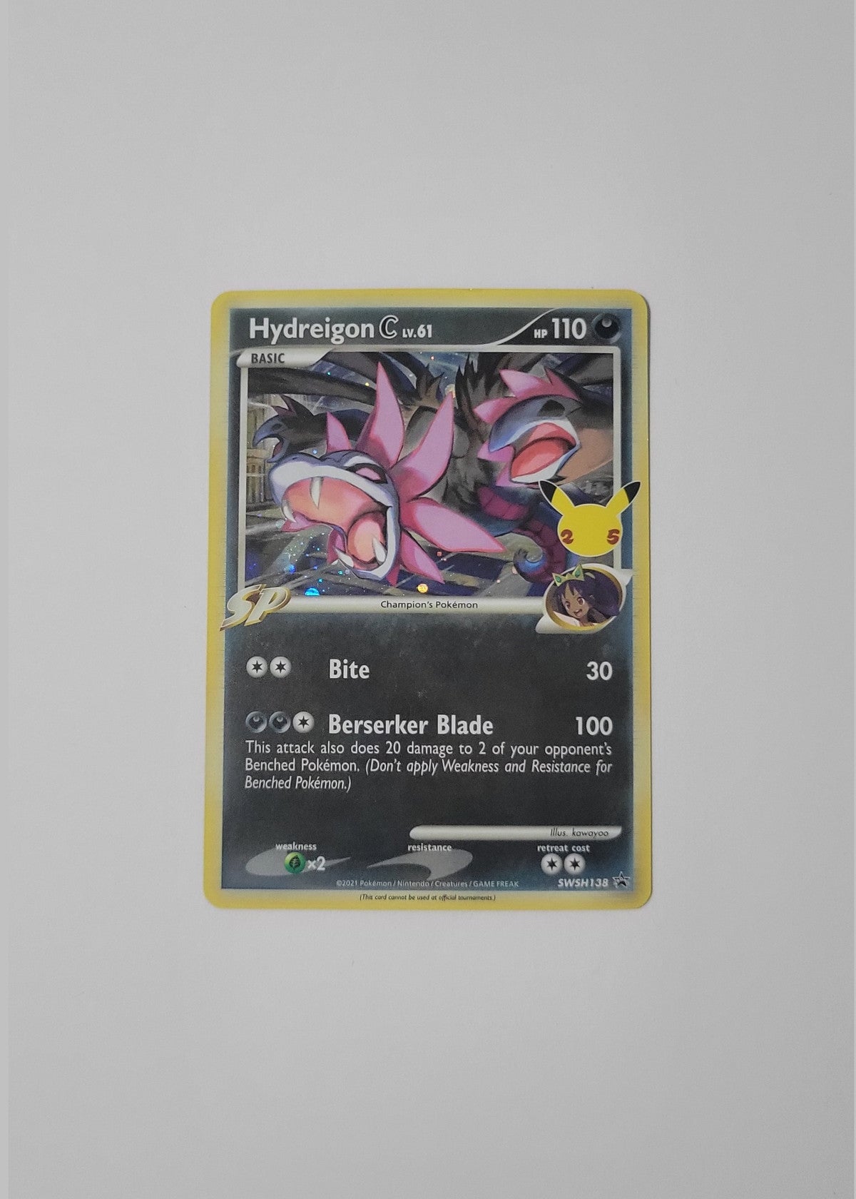 Hydreigon C LV.61 SWSH138 - Black Star Promo