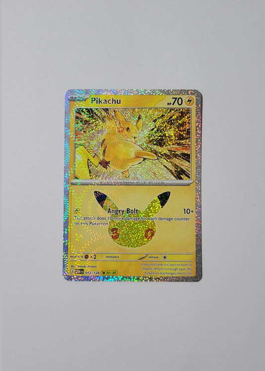 Pikachu 052/128 (30/30) - 30th Celebration