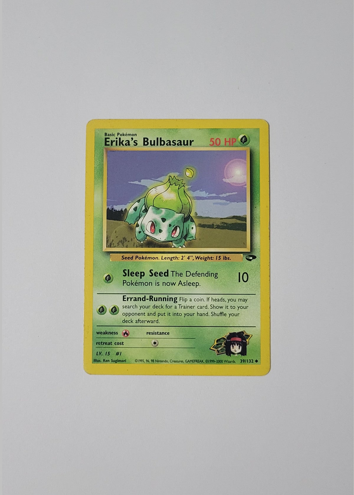 Erika's Bulbasaur 39/132 - Gym Challenge
