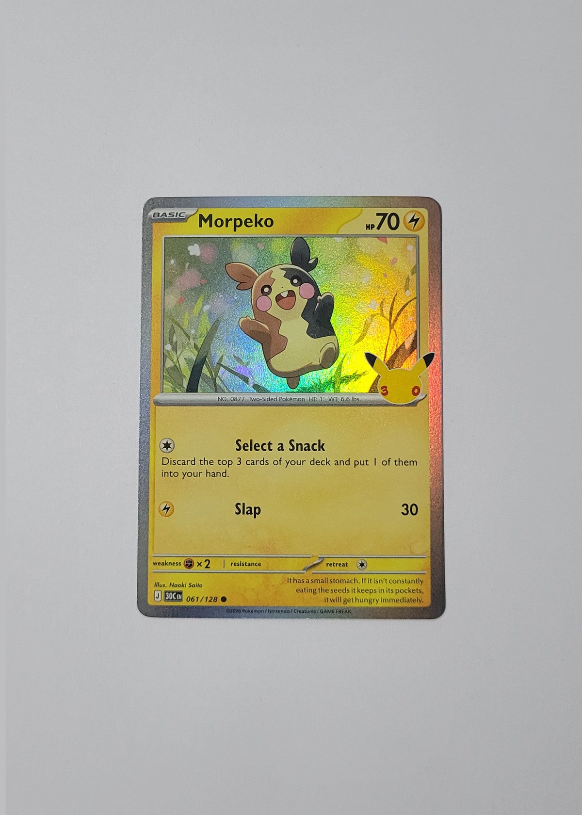 Morpeko 061/128 - 30th Celebration