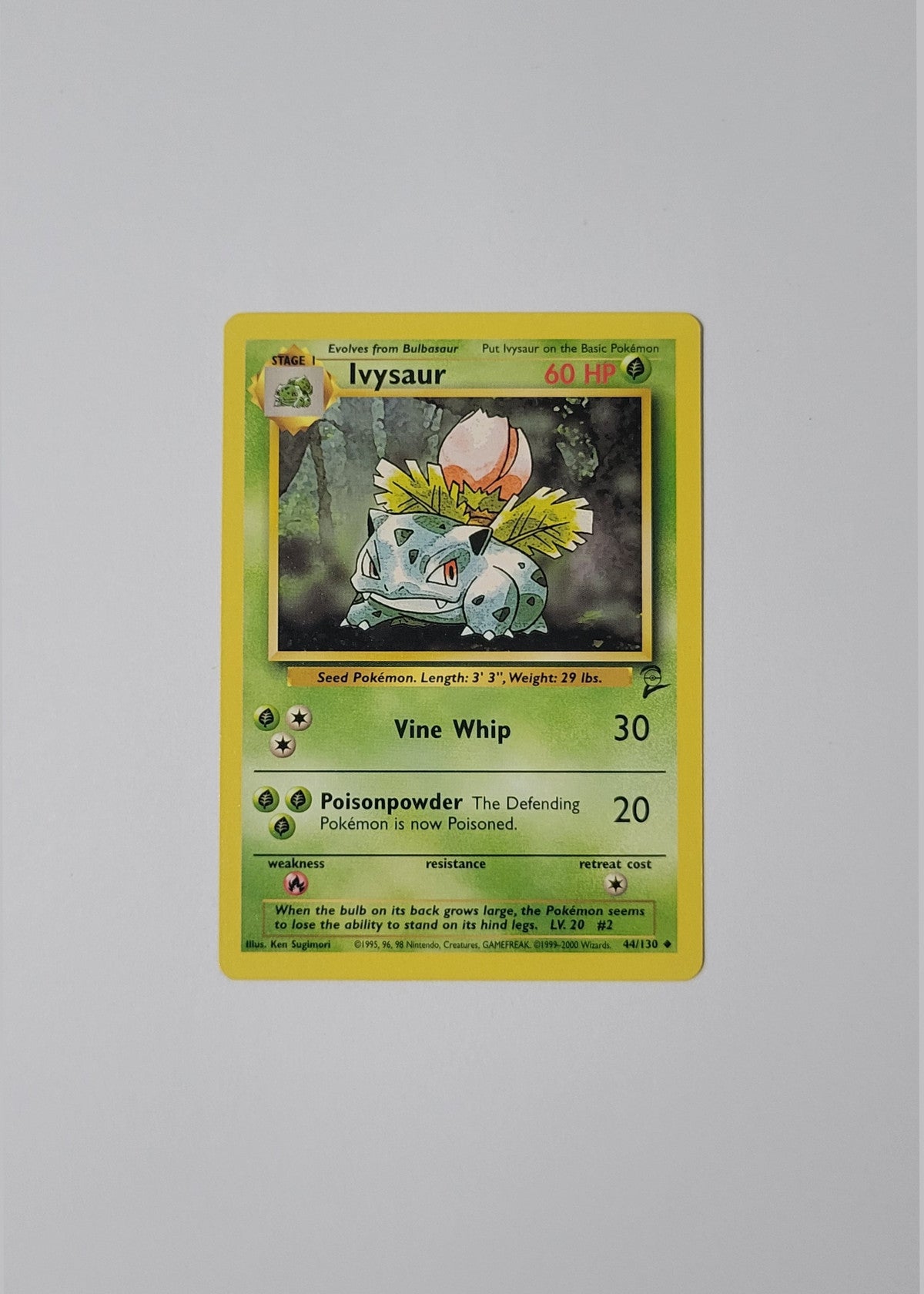 Ivysaur 44/130 - Base Set 2