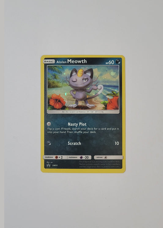 Alolan Meowth SM51 - Black Star Promo