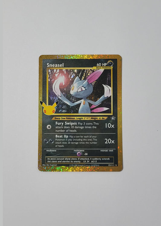 Sneasel 25/111 - 30th Celebration: Classic Collection