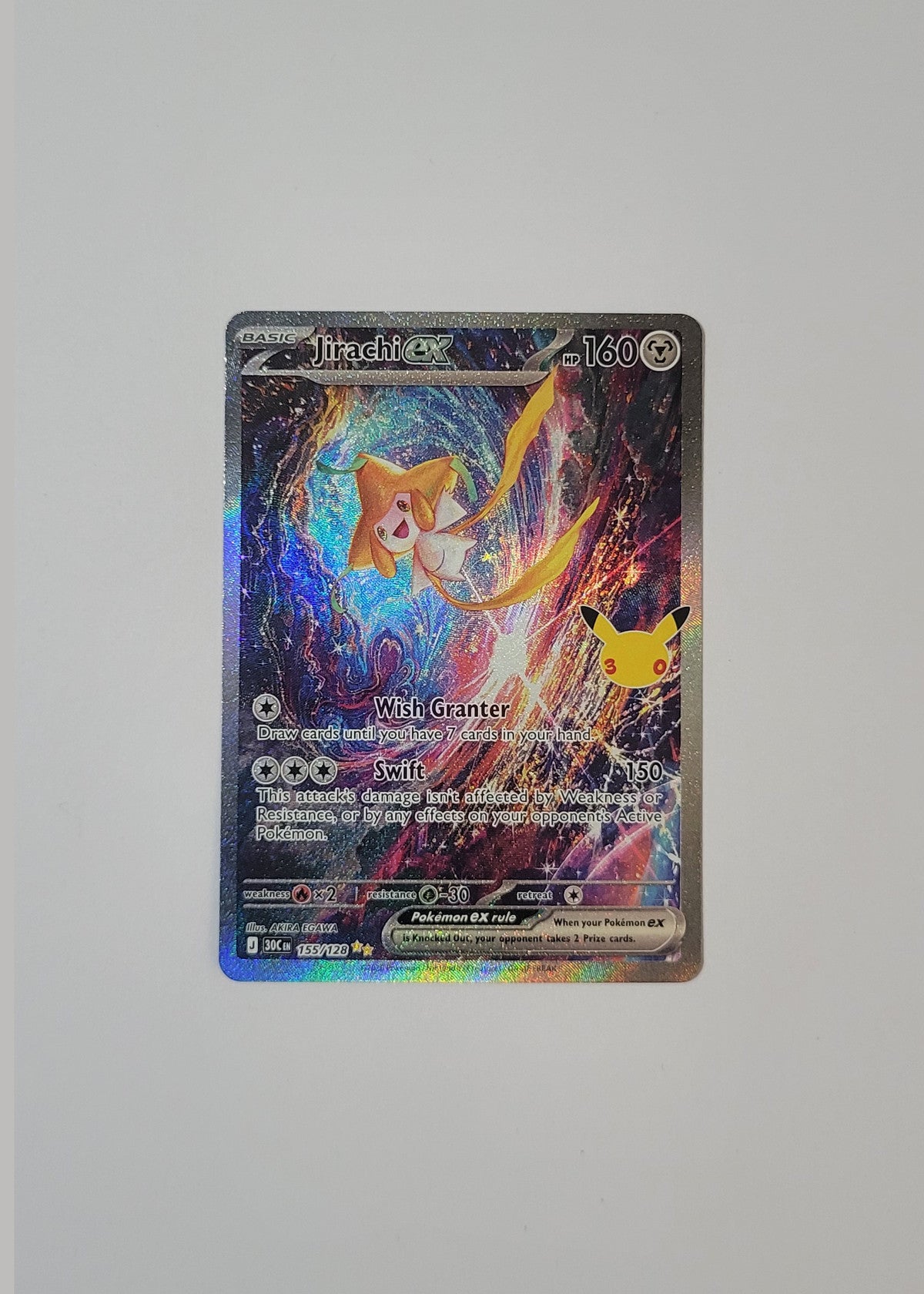 Jirachi ex 155/128 - 30th Celebration