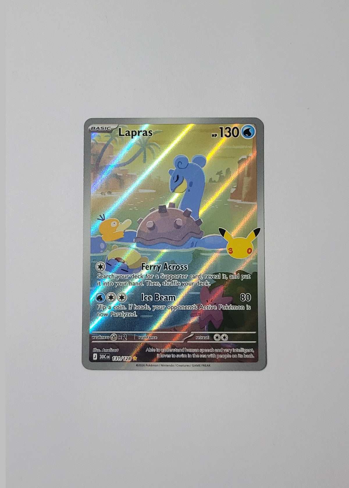 Lapras 131/128 - 30th Celebration