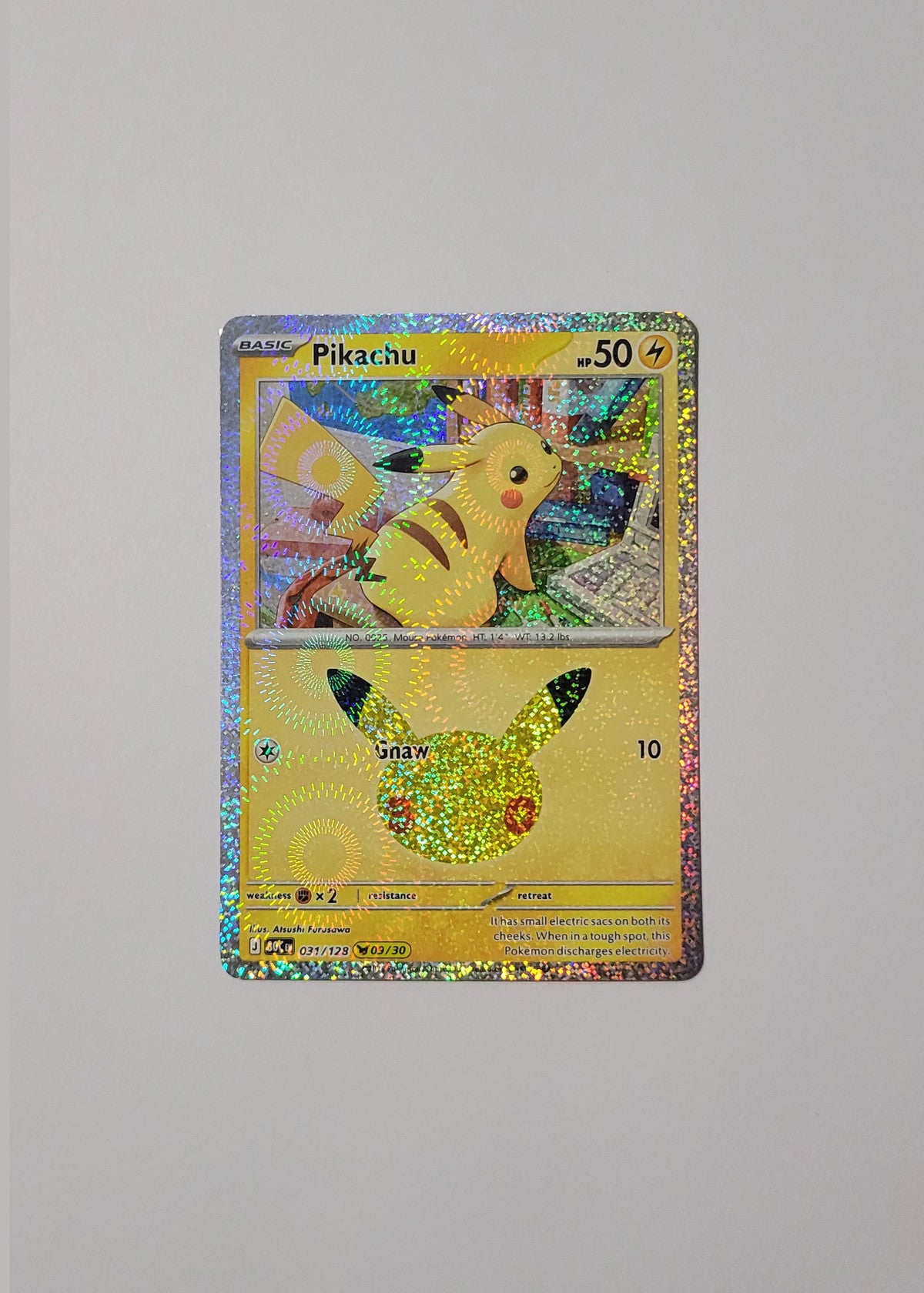 Pikachu 031/128 - 30th Celebration