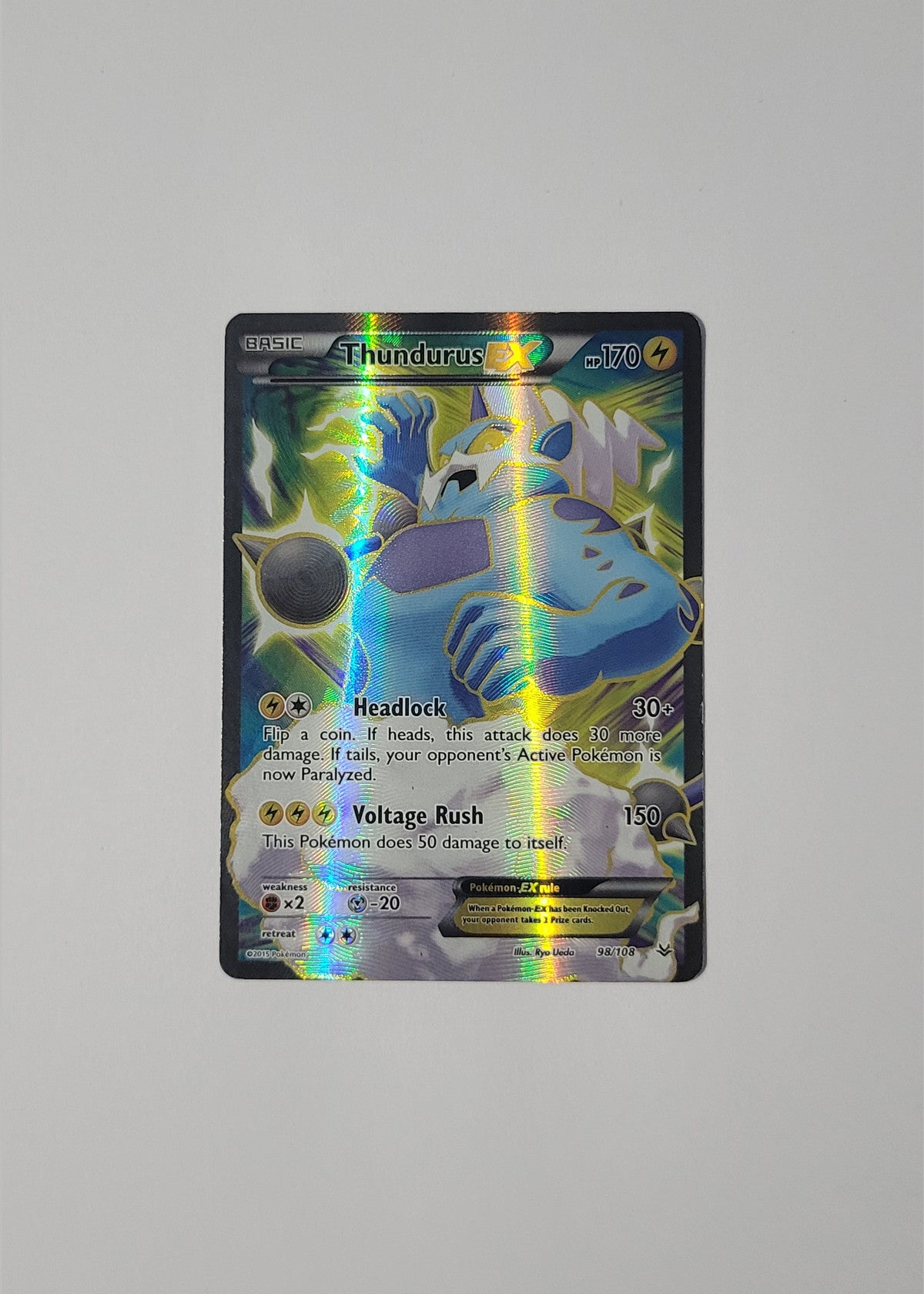 Thundurus EX 98/108 - Roaring Skies