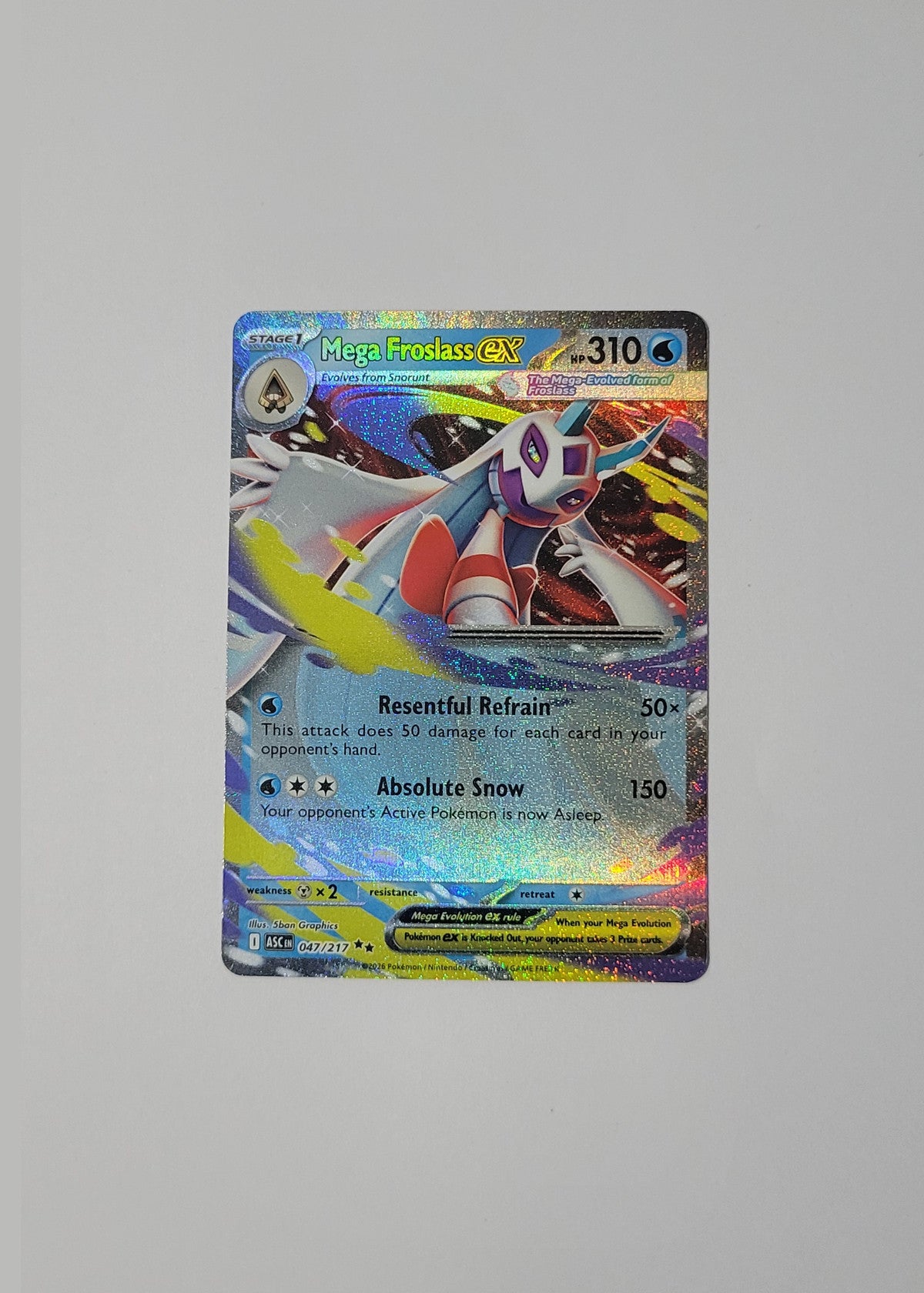 Mega Froslass ex 047/217 - Ascended Heroes