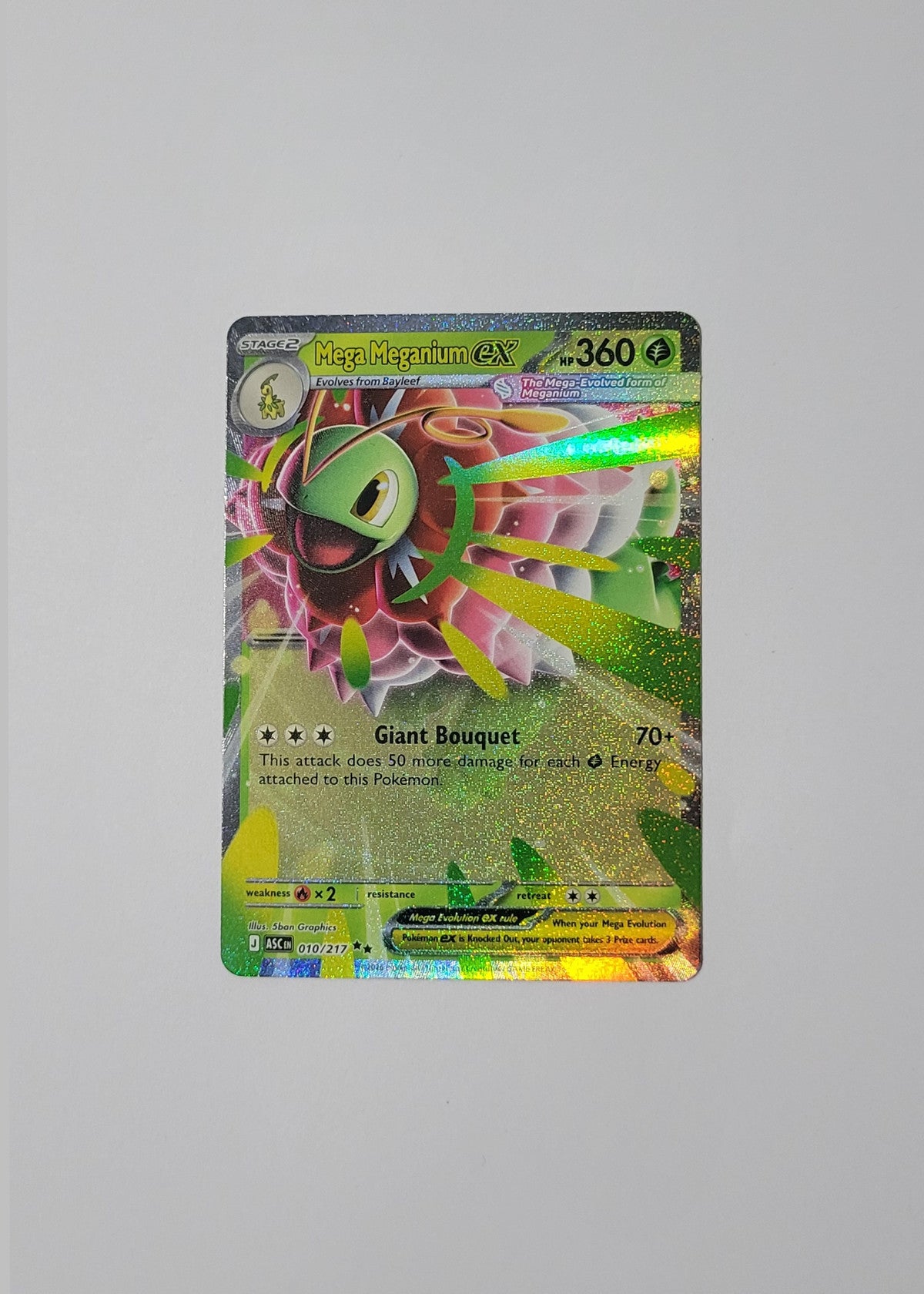 Mega Meganium ex 010/217 - Ascended Heroes