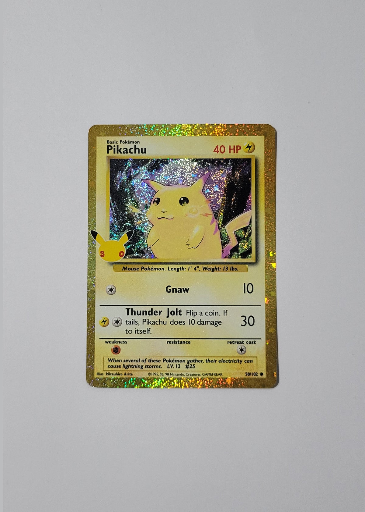 Pikachu 58/102 - 30th Celebration: Classic Collection