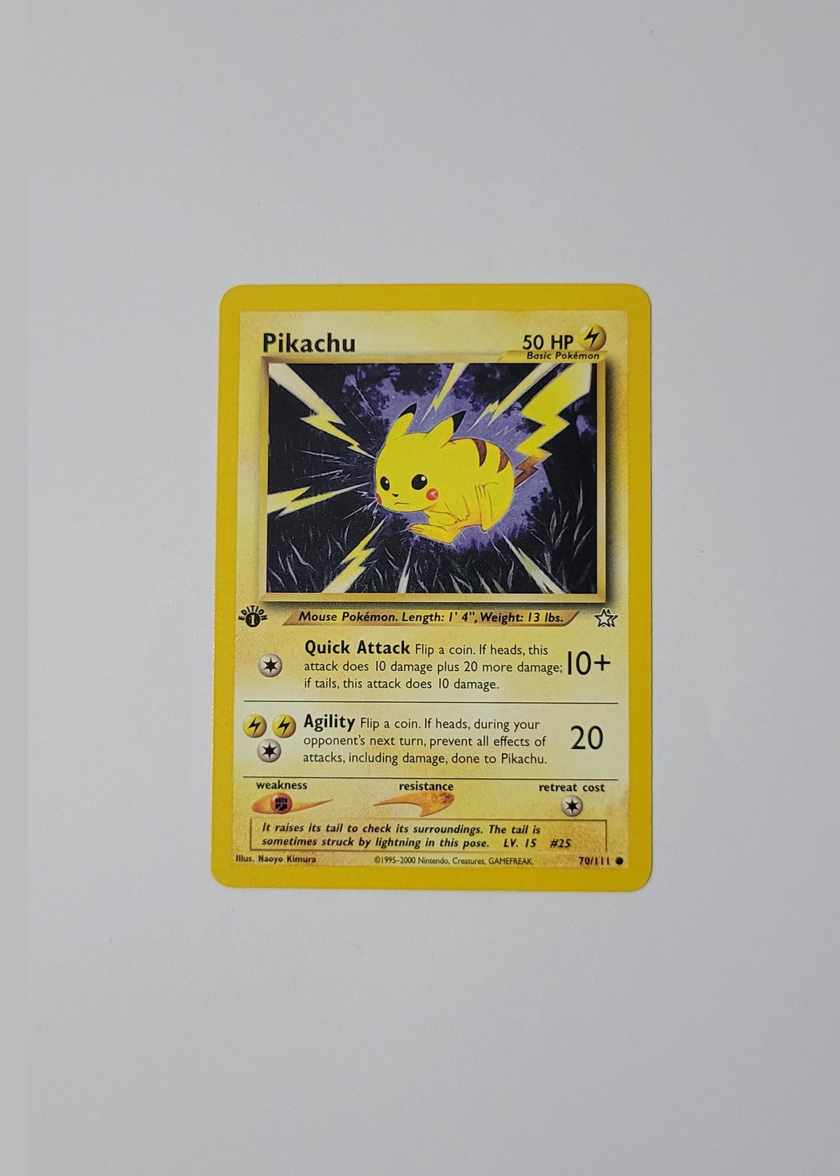 Pikachu 70/111 - Neo Genesis (1st Edition)