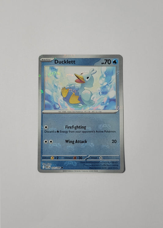 Ducklett 025/086 (Master Ball) - White Flare