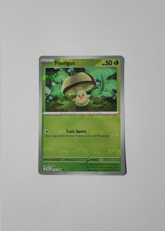Foongus 010/086 (Master Ball) - Black Bolt
