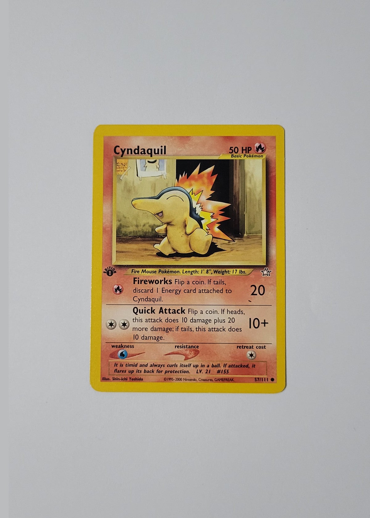 Cyndaquil 57/111 - Neo Genesis (1st Edition)
