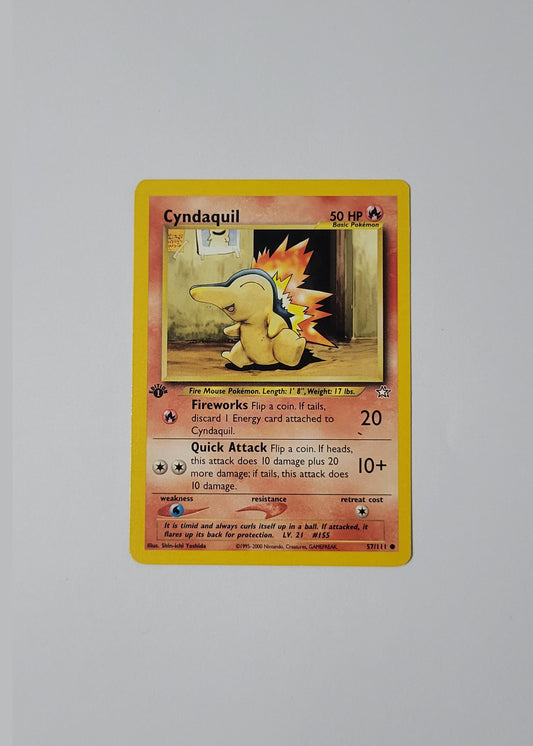 Cyndaquil 57/111 - Neo Genesis (1st Edition)