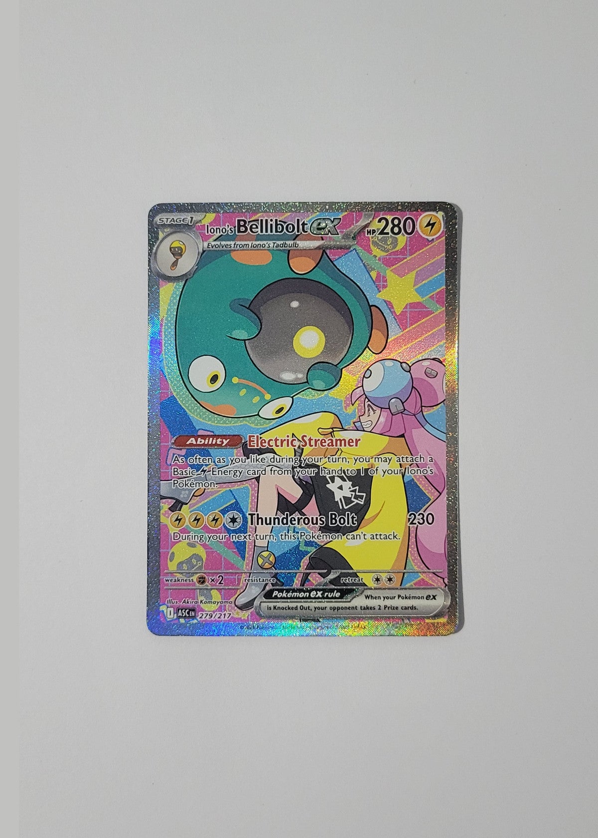 Iono's Bellibolt ex 279/217 - Ascended Heroes