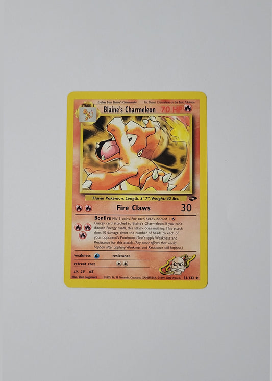 Blaine's Charmeleon 31/132 - Gym Challenge