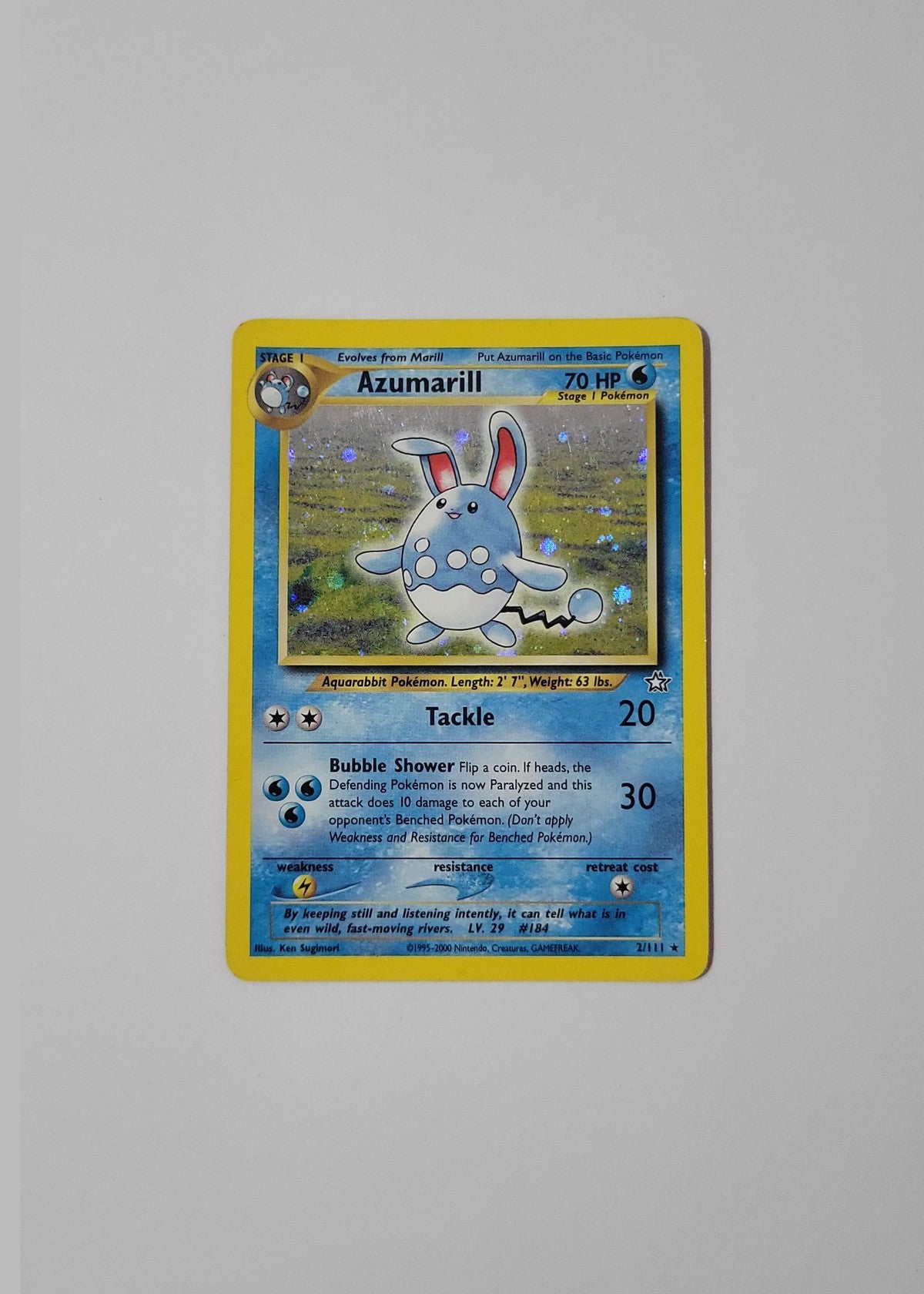Azumarill 2/111 - Neo Genesis