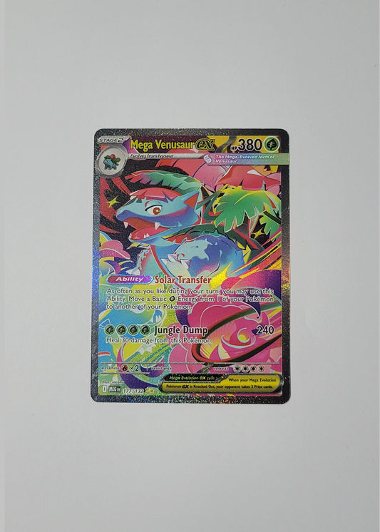 Mega Venusaur ex 177/132 - Mega Evolution Base Set