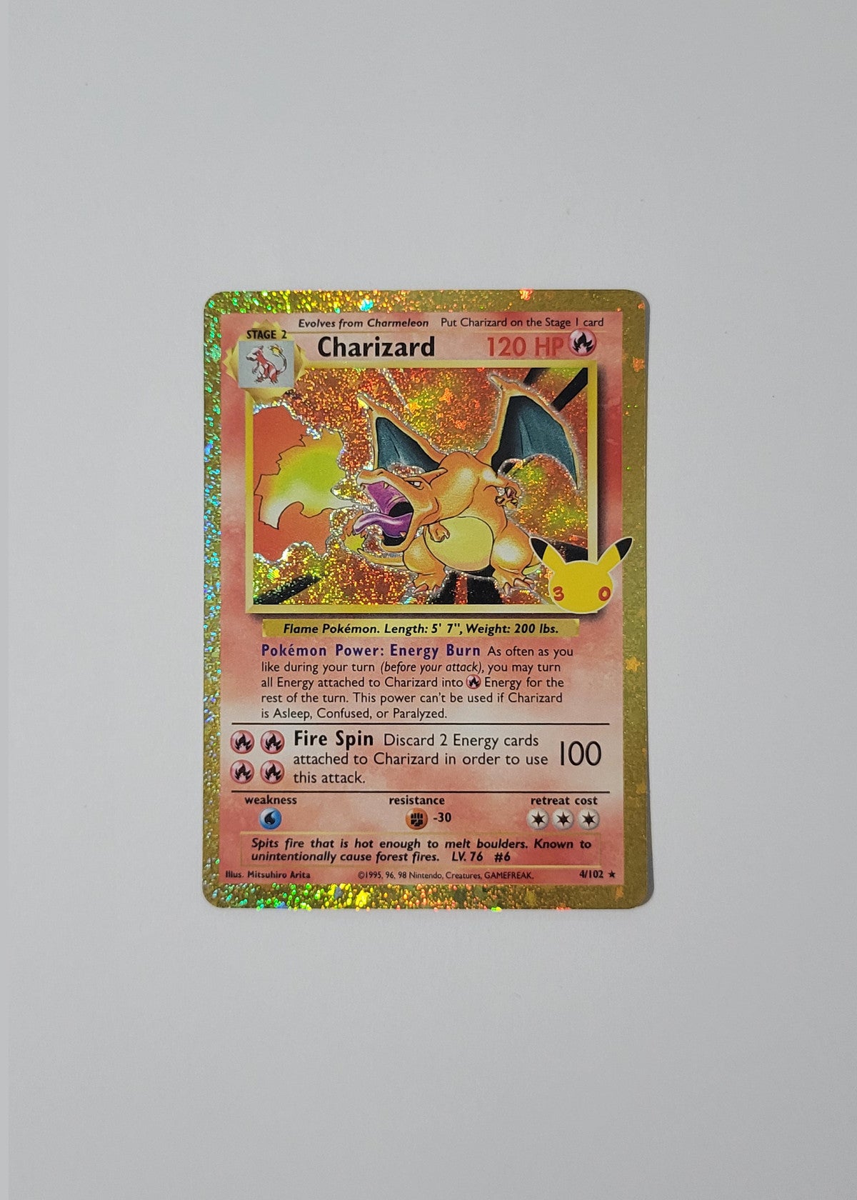 Charizard 4/102 - 30th Celebration: Classic Collection