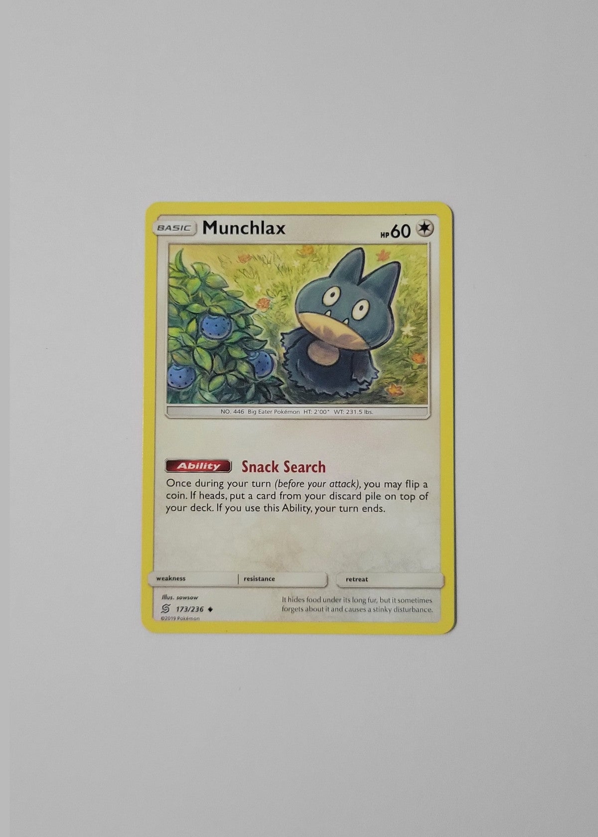 Munchlax 173/236 - Unified Minds