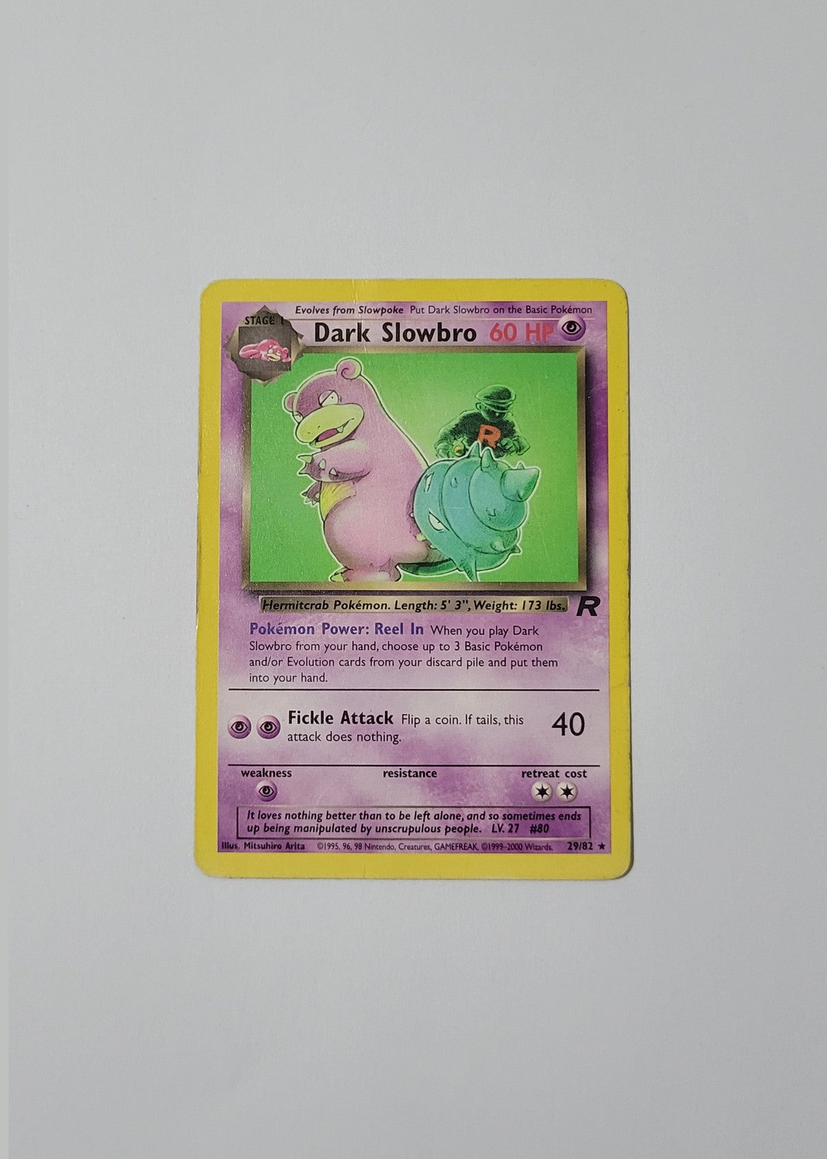 Dark Slowbro 29/82 - Team Rocket