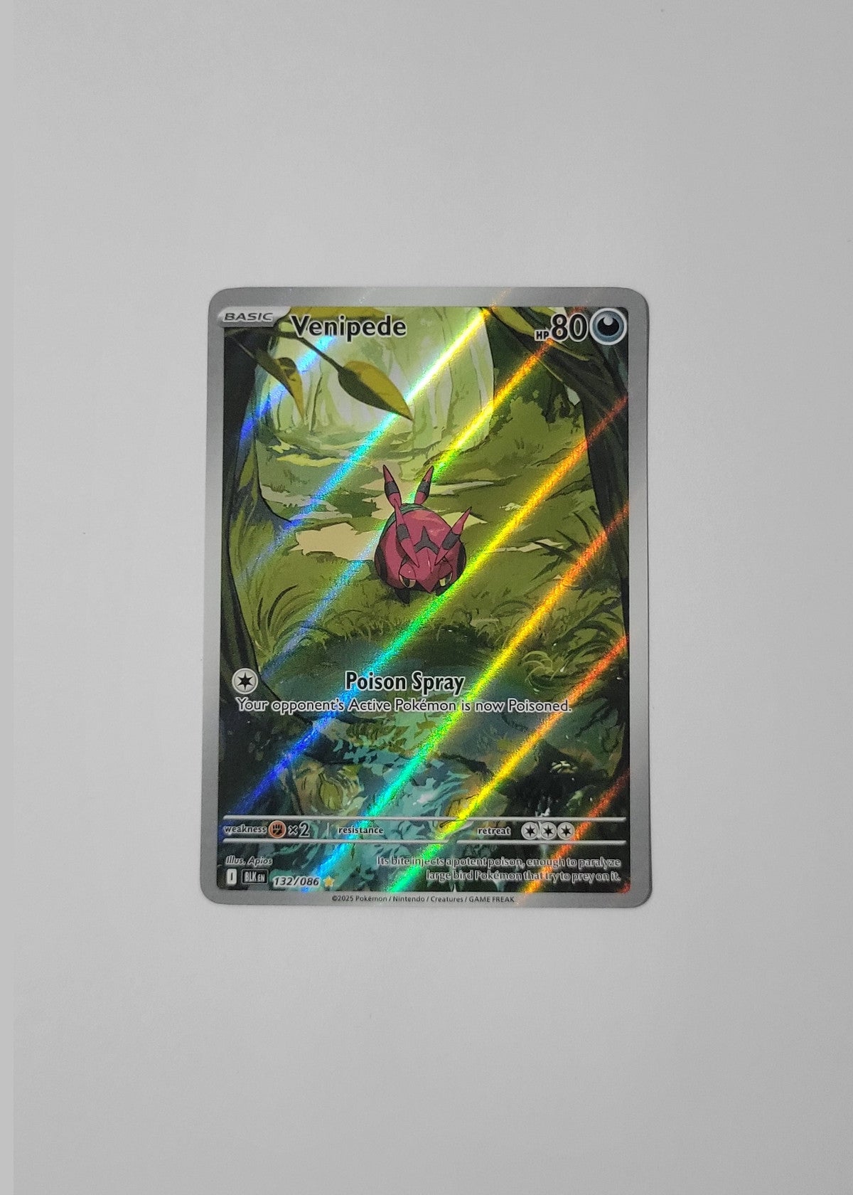 Venipede 132/086 - Black Bolt