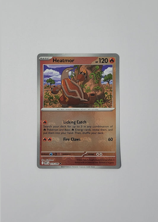 Heatmor 019/086 (Master Ball) - White Flare