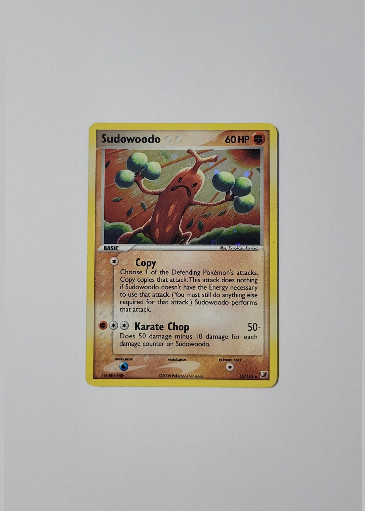 Sudowoodo 15/115 - EX Unseen Forces